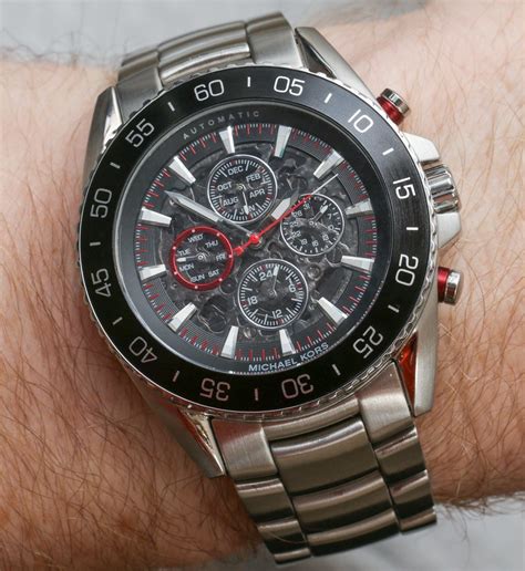 michael kors jet master automatic chronograph|Michael Kors Jetmaster Automatic Watch Review .